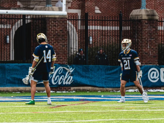 No. 1 Notre Dame men's lacrosse escapes No. 11 Georgetown with 11-9 win