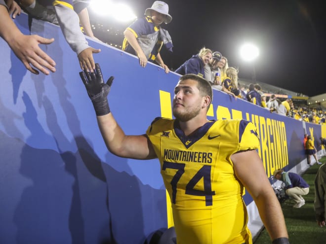 West Virginia's Wyatt Milum announces he's entering the NFL Draft