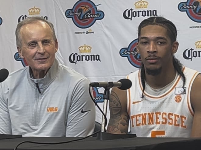 WATCH: Rick Barnes, Zakai Zeigler recap Tennessee's win over Miami