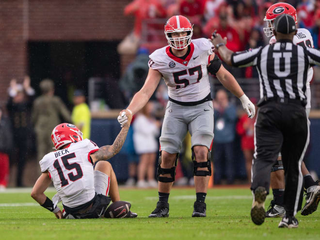 Thoughts on Georgia's offensive line