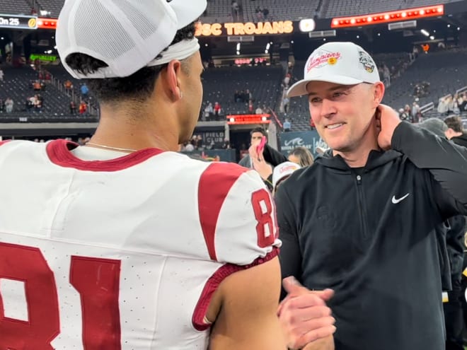 WATCH: Postgame interviews after USC's dramatic Las Vegas Bowl victory