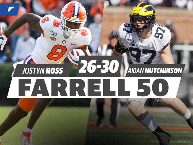 Farrell 50: Countdown of top CFB players rolls on with Nos. 26-30