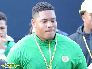 2019 DL Ware-Hudson enjoys Autzen visit