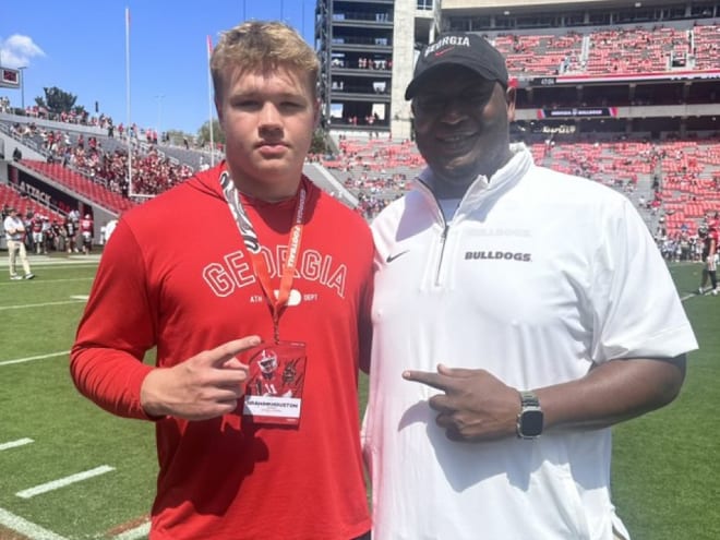 Bulldogs prioritizing 2026 offensive lineman Graham Houston