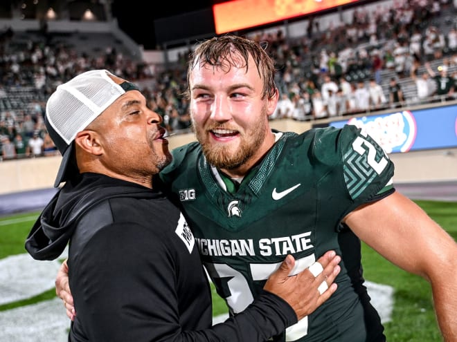 MSU LB Cal Haladay: 'We don't need to be heroes' against rival Michigan