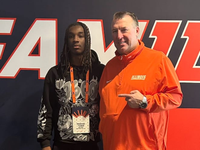 Illinois hosts 2026 athlete Messiah Tilson