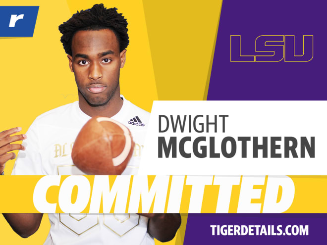 Rivals250 CB Dwight McGlothern is a Tiger