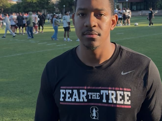 Stanford RB coach Malcolm Agnew feels his room is playing the right way