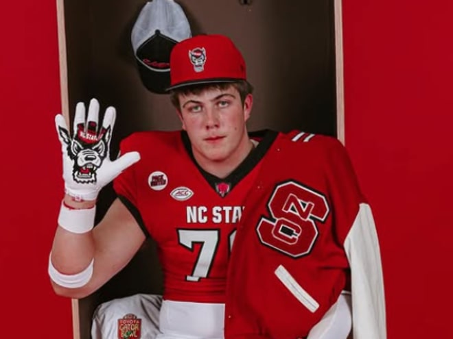 Senior OL Buddy Wegdam feels good about NC State