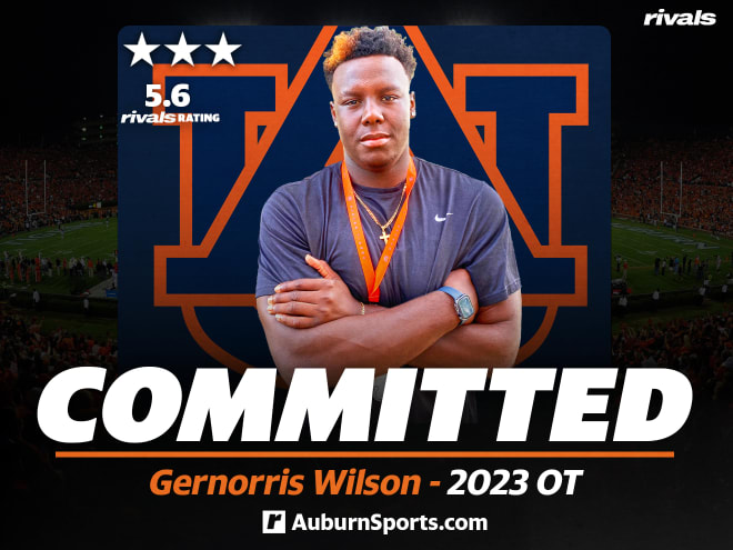 Auburn lands three-star 2023 Lakeland OL Gernorris Wilson