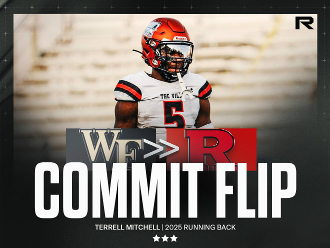 Rutgers Football flips 2025 RB commit Terrell Mitchell from Wake Forest