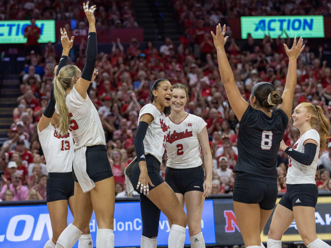 Husker VB wins thriller over Creighton in rivalry's first-ever Top-10 match