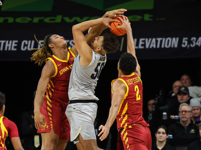 Colorado outmuscled by No. 3 Iowa State in physical Big 12 opener