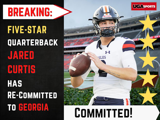 Five-star quarterback Jared Curtis commits to Georgia