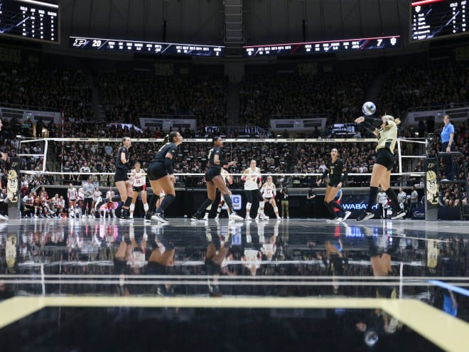 How Purdue made volleyball history in Mackey Arena