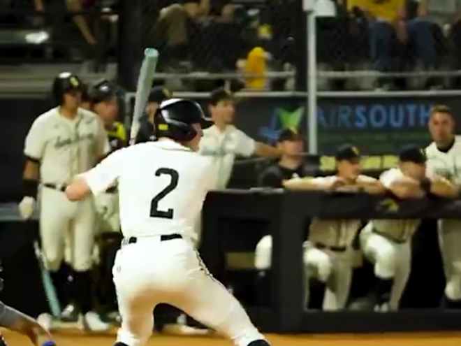 Cook's Home Run Helps Golden Eagles Beat UNO