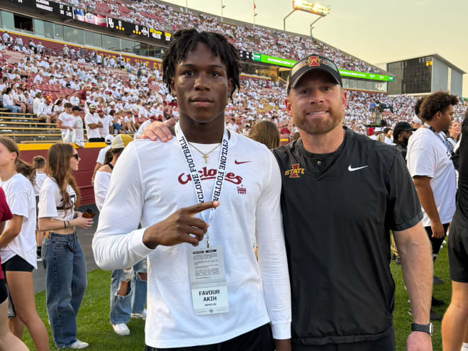 2026 Ohio RB covers Cyclone game day visit, new offer