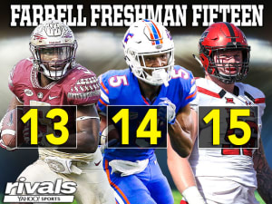 Farrell Freshman 15: Countdown begins with Nos. 13-15