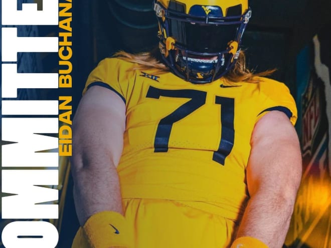 2025 OL Buchanan picks West Virginia football