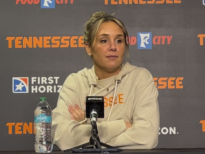 WATCH: Lady Vols coach Kim Caldwell talks LSU, Auburn