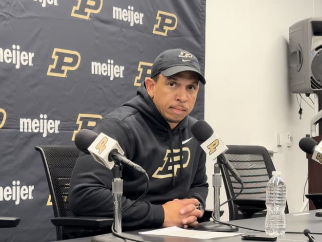 VIDEO: Ryan Walters speaks after Purdue’s loss to Oregon