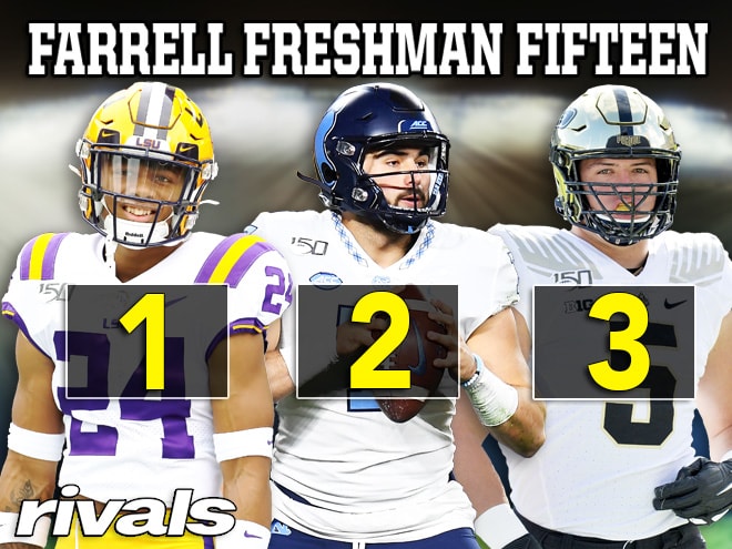 Farrell Freshman 15: Nos. 1-3