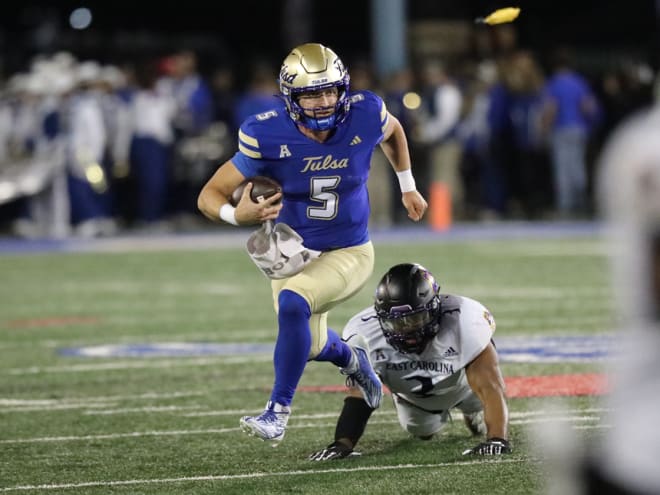 Tulsa falls just short to East Carolina, 38-31