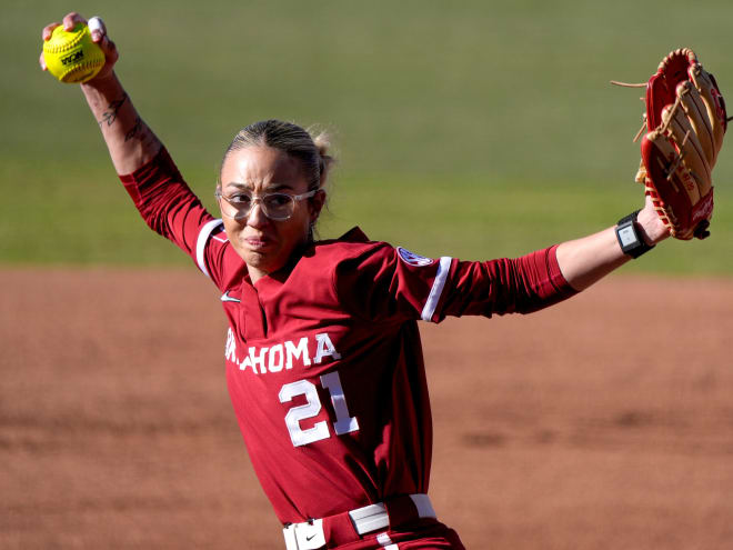 Softball: Sam Landry deals 10 Ks in Sooners' win over Wichita State