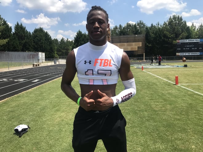 Rivals100 DB Jaylon Jones still locked in with Texas A&M