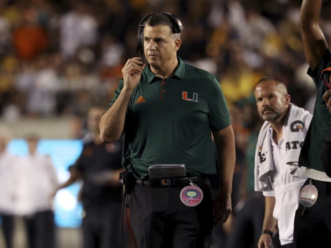 Mario Cristobal is thriving in year three at Miami