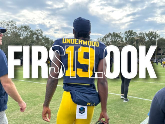 FIRST LOOK: Bryce Underwood practices with Michigan during Reliaquest Bowl