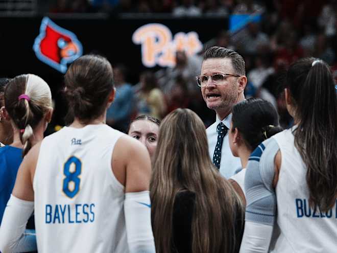 Pitt volleyball playing in Women's College VB Showcase at PPG Paints Arena