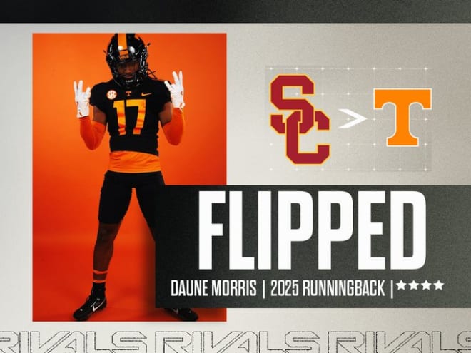 FLIP ALERT: 2025 in-state 4-star RB Daune Morris flips from USC to Vols