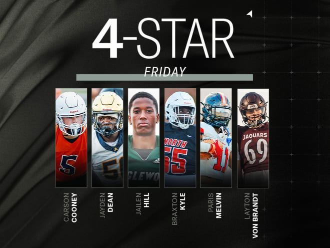 Four-Star Friday: Six more prospects join elite ranks