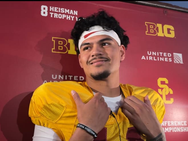 WATCH: Jayden Maiava, USC WRs look ahead to QB's first Trojans start