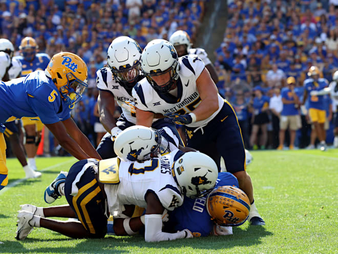 LB Reid Carrico adjusting well at West Virginia in all phases