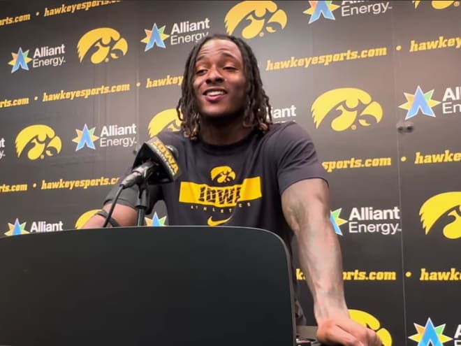 WATCH: Kaleb Johnson Talks Win Over Wisconsin