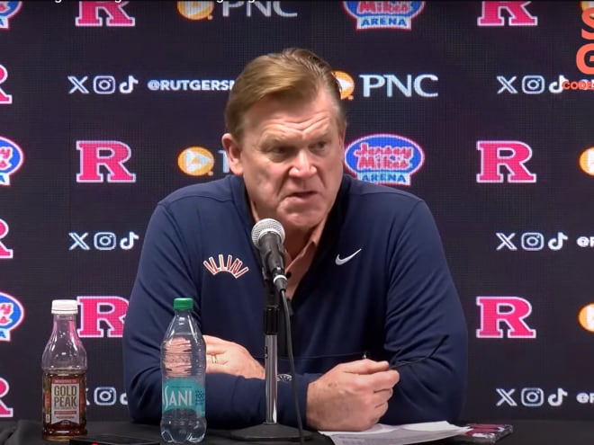 Watch:  Brad Underwood post game vs. Rutgers