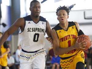 No. 2 and No. 3 Zion Williamson and Romeo Langford duel at adidas Gauntlet