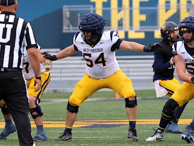 West Virginia rebuilding the offensive line through the portal