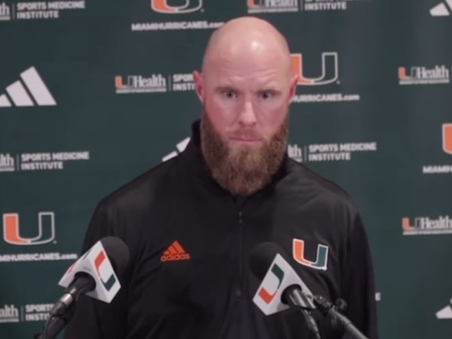 Video: Miami Hurricanes officially introduce Corey Hetherman as DC