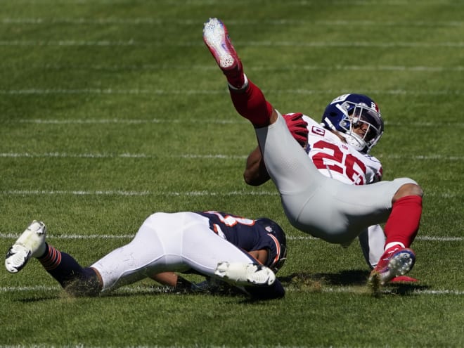 Former Nittany Lion star running back Saquon Barkley suffers torn ACL