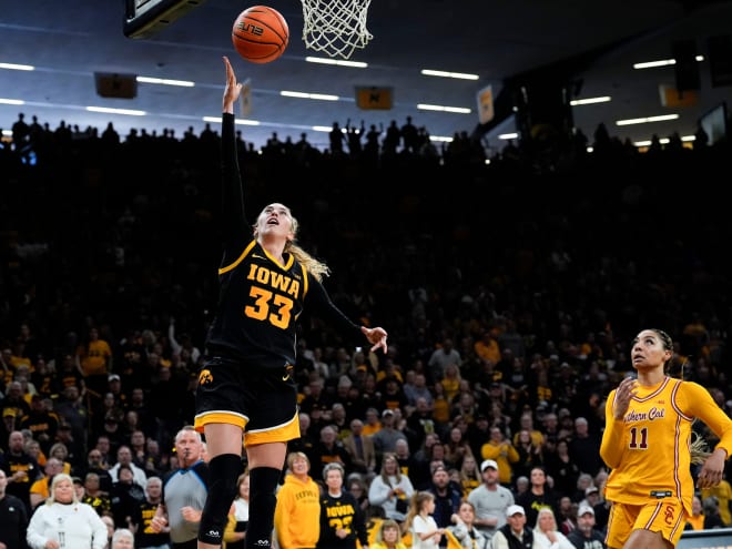 Iowa 76, No, 4 USC 69: #33, Feeling 22