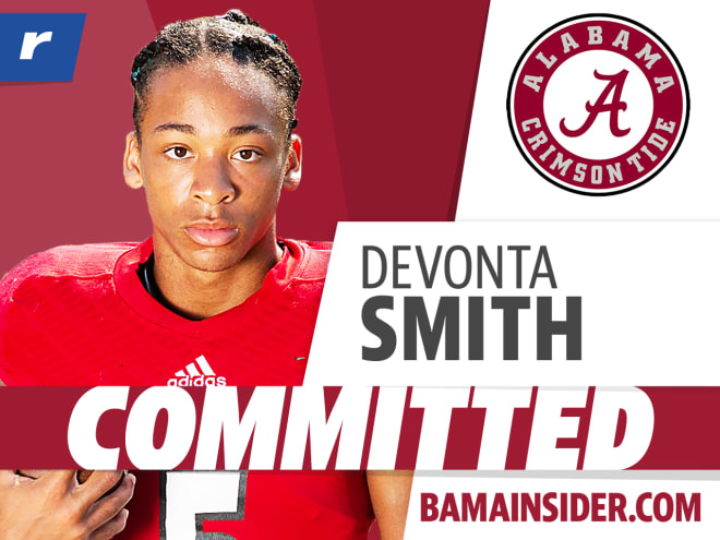 What it means: three-star DB DeVonta Smith commits to Alabama