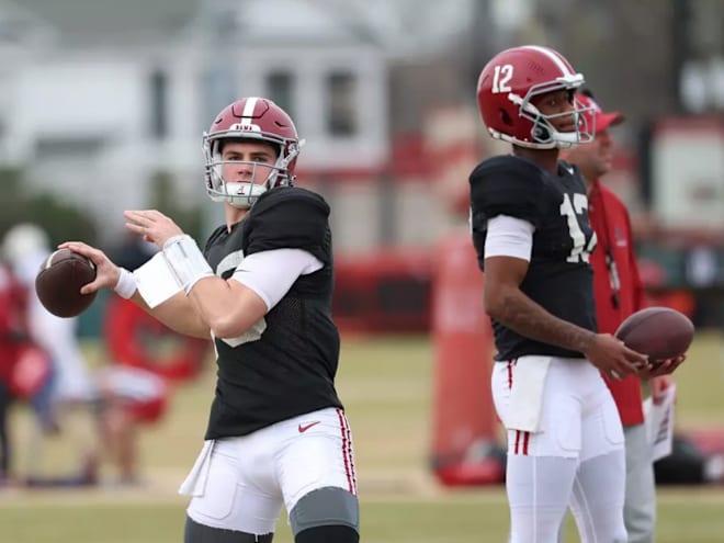 Ryan Williams talks Alabama's quarterback battle during spring camp