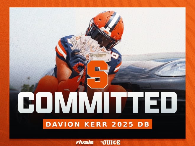 2025 ATH Davion Kerr commits to Syracuse