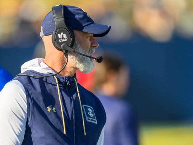 WATCH: Armed Forces Bowl Zoom Conference with Navy coach Brian Newberry