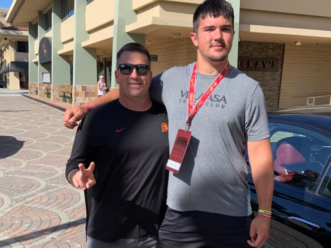 Top 2026 OT Jackson Cantwell discusses weekend USC visit, takeaways