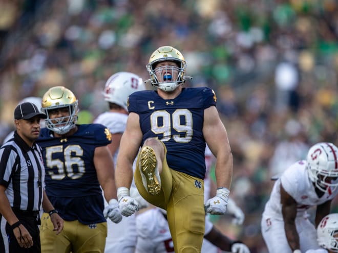 Notre Dame football injury report: DT Rylie Mills out for rest of CFP