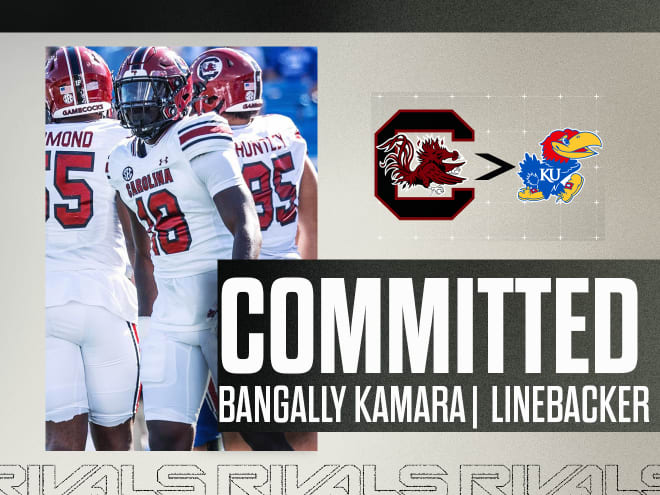 South Carolina transfer LB Bangally Kamara commits to Kansas